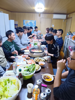 ベトナム実習生と食事会